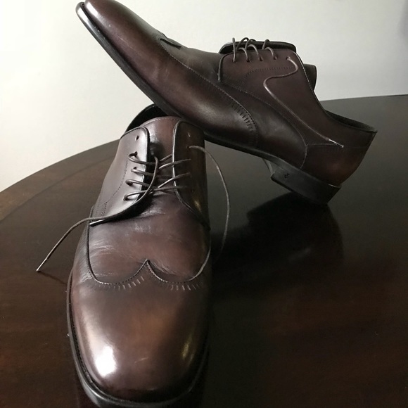 New John Varvatos 12M Oxford Shoes In Italy .$800 main image 7